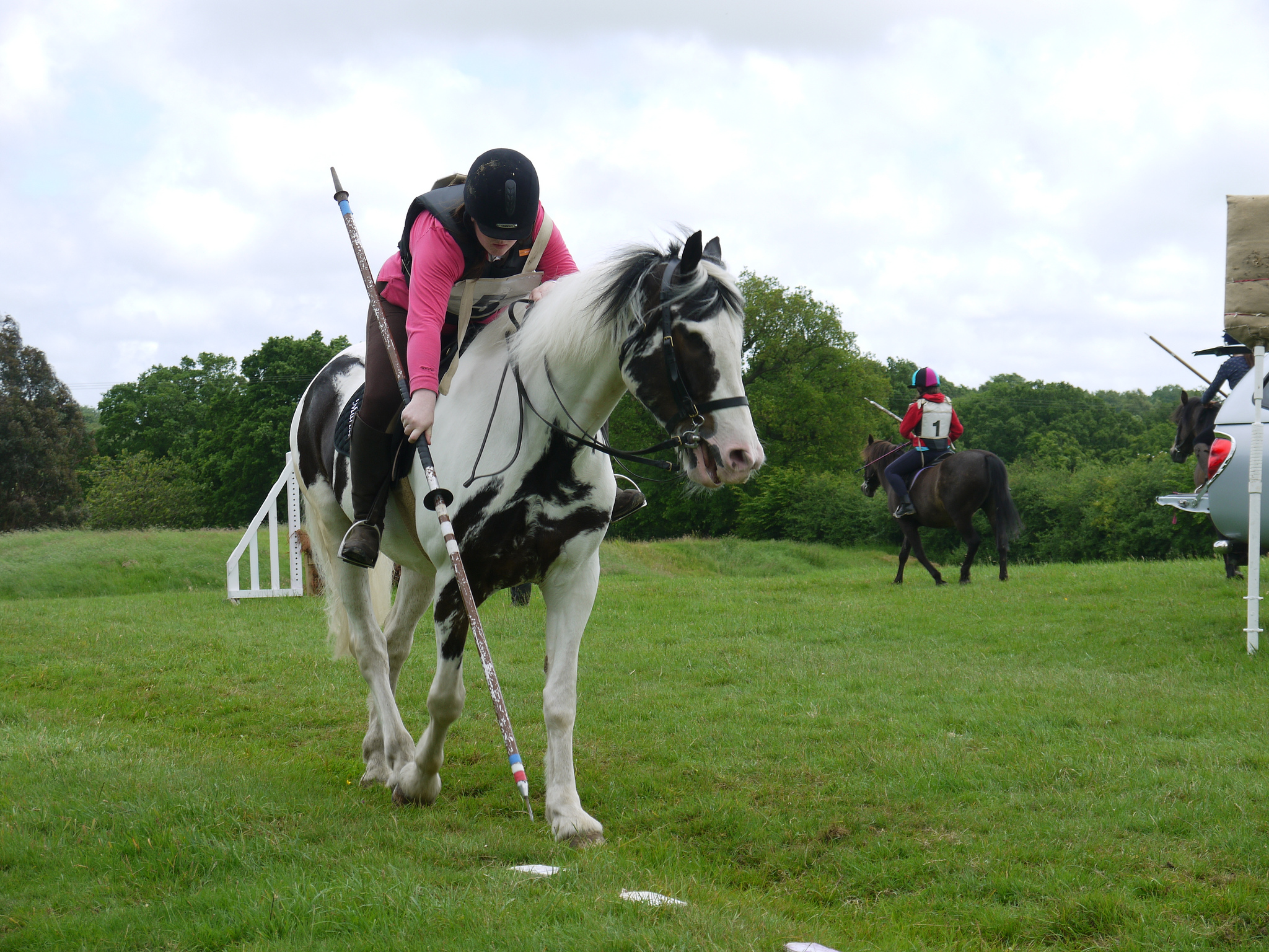 Tent pegging