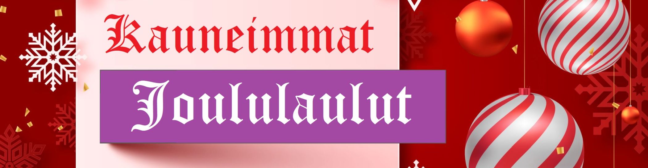 Kauneimmat Joululaulut