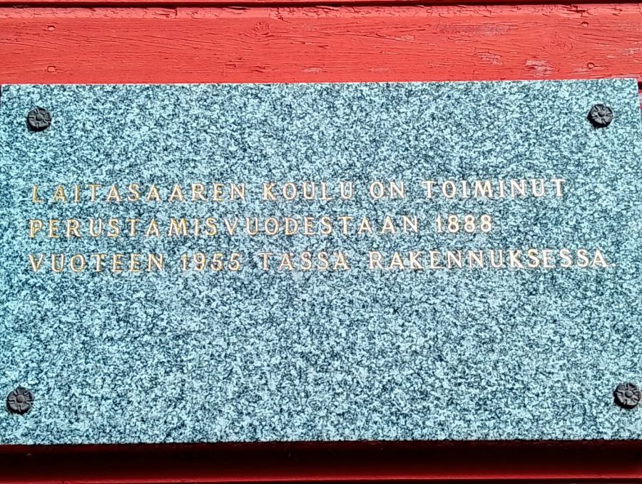 Laitasaaren kansakoulu
