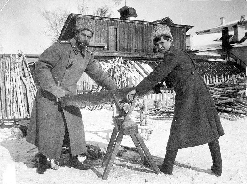 Nikolai II ja Aleksei
